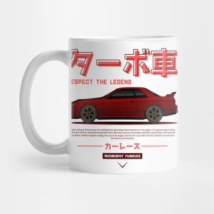 Red JDM GTR R32 Legend Mug